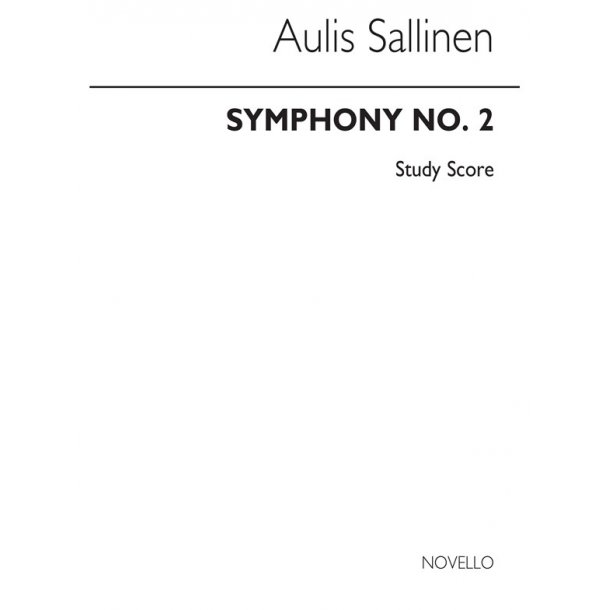 Sallinen: Symphony No.2 Study Score And Parts