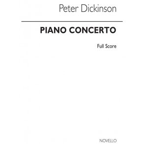 Dickinson: Concerto For Piano (Study Score)