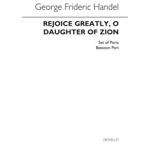 G.F. Handel: Rejoice Greatly, O Daughter Of Zion (12/8) - Accompaniment Parts
