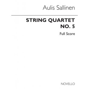 Sallinen: String Quartet No. 5 (Score)