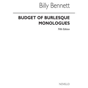 Billy Bennett: Fifth Budget Of Burlesque Monologues
