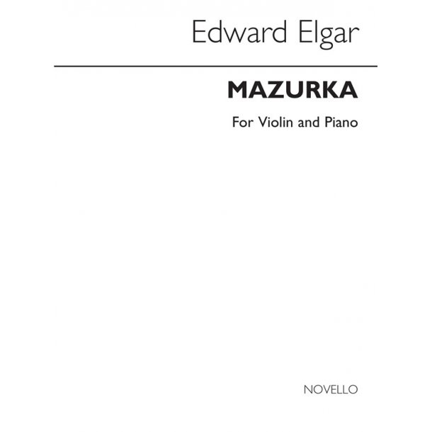 Elgar Mazurka Violin/Piano