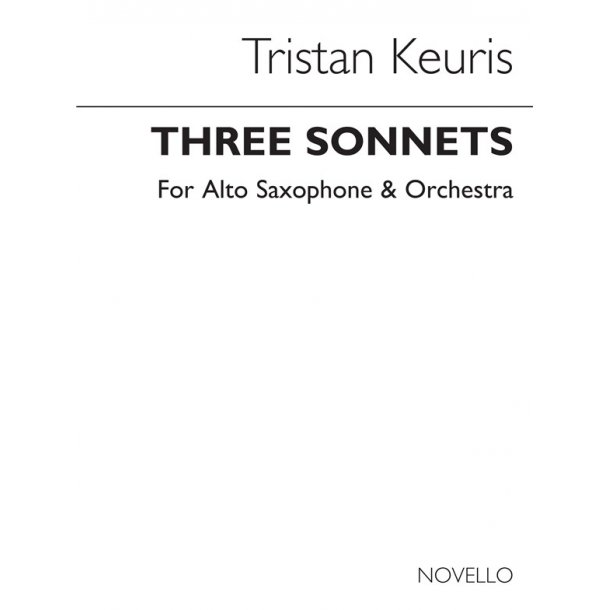 Tristan Keuris: Three Sonnets (Full Score)