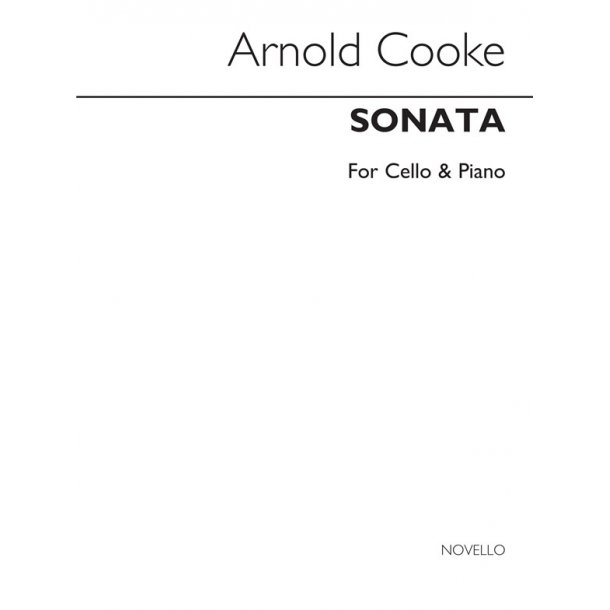 Edgar Thomas Cooke: Cello Sonata with Piano Accompaniment