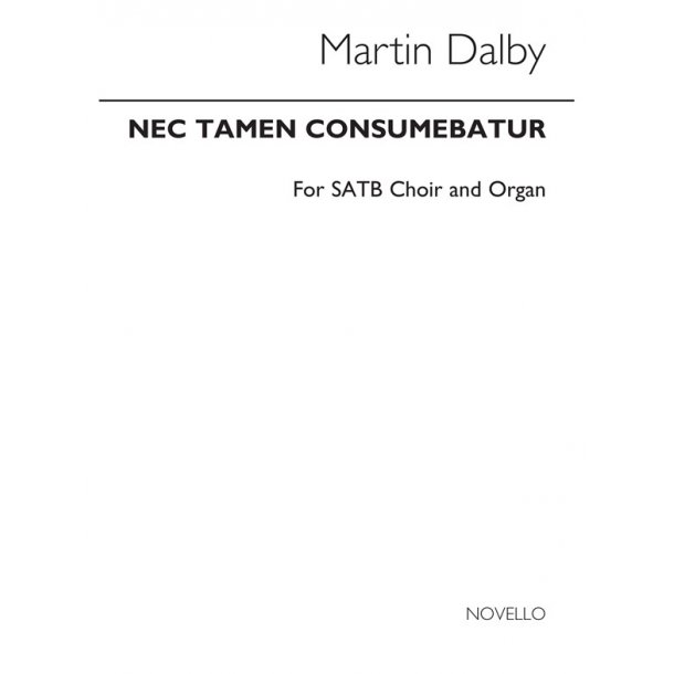 Martin Dalby: Nec Tamen Consumebater