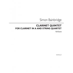 Simon Bainbridge: Clarinet Quintet (Score)