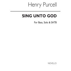 Purcell, H Sing Unto God Bass Solo/ Satb Chorus