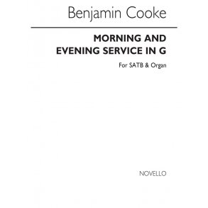 Dr Benjamin Cooke: Jubilate Deo In G (From The Morning Service)
