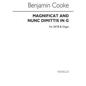 Dr. Benjamin Cooke: Magnificat And Nunc Dimittis In G