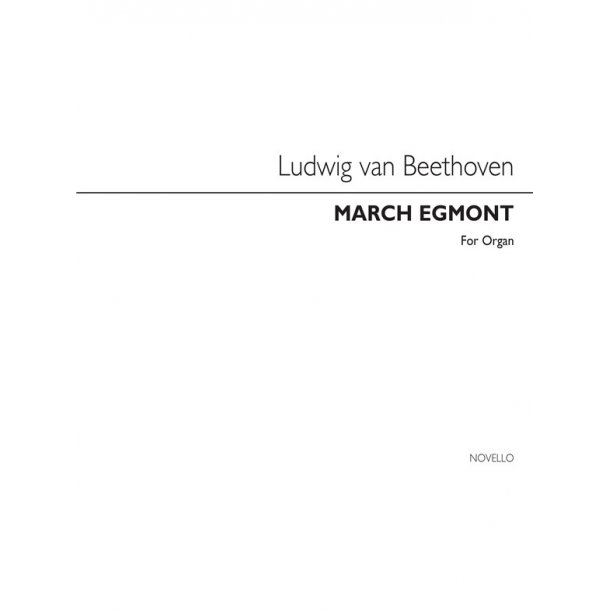 Beethoven March Egmont (Best) Organ