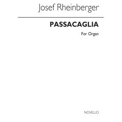 Rheinberger, J Passacaglia In E Minor Organ  No.10 From 12 Meditations
