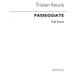 Tristan Keuris: Passeggiate (4 Recorderes) Score Only