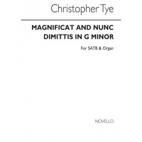 Tye Magnificat/Nunc Dimittis In G Min Satb/Org (Transposed Into A Min)