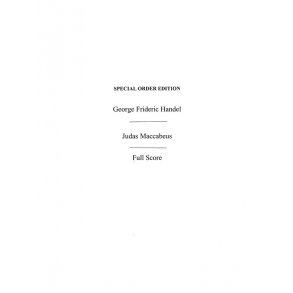 G.F. Handel: Judas Maccabeus (Mozart) Full Score