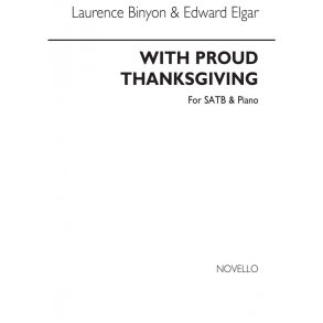 Edward Elgar: With Proud Thanksgiving (Vocal Score)