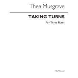 Thea Musgrave: Taking Turns (Flute Trio)