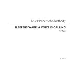MENDELSSOHN SLEEPERS WAKE ORGAN BOOK