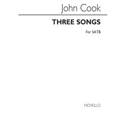 John Cook: Three Songs (SATB)
