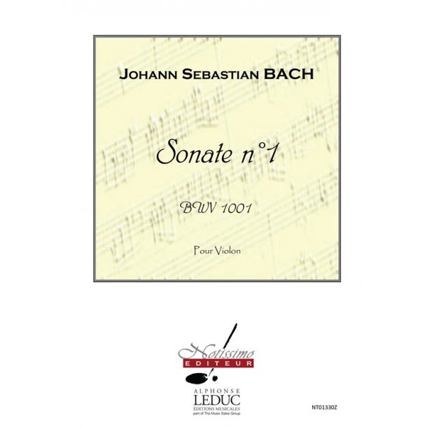 Bach Js Sonate No.1 Bwv1001 Violin Solo Book