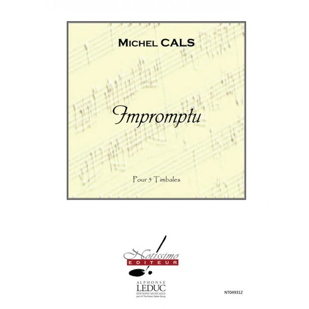 Cals Impromptu 5 Timbales Partition Kettledrum 5 Performance Scores