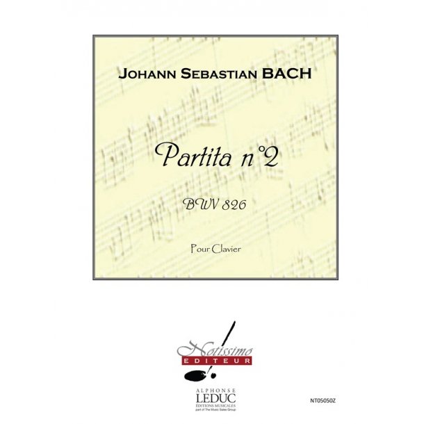 Bach Js Partita No 2 Bwv826 Piano Book