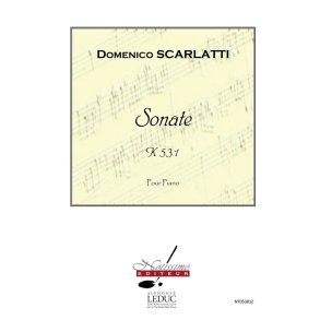 Scarlatti Sonate K531 Piano Book