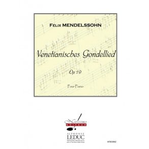 Mendelssohn Venetianisches Gondellied Op 19 Piano Book