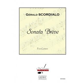 Scordialo Sonata Breve Guitar Solo Book