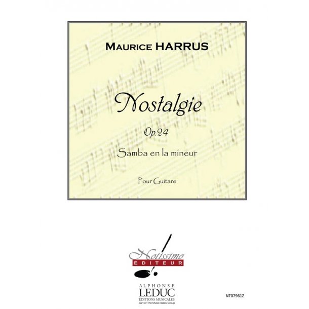 Harrus Nostalgie Guitar Solo Book