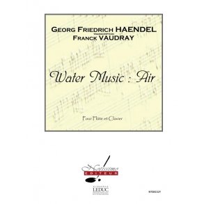 Handel Water Music Air (Vaudray) Flute Or Violin & Piano Book