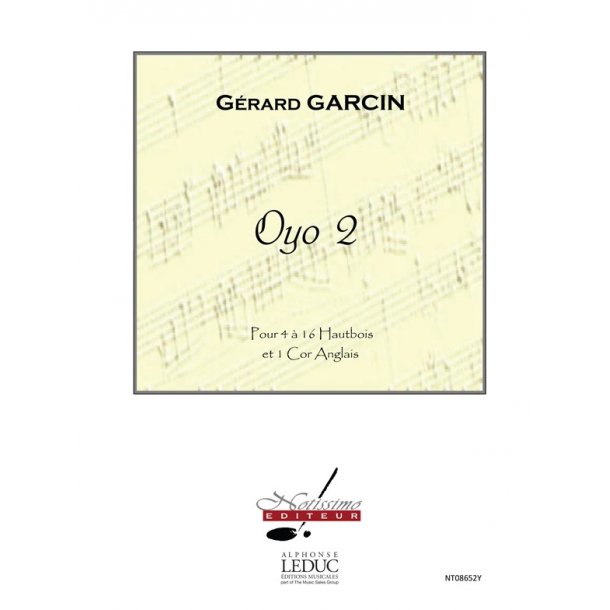 Garcin Oyo 2 Oboe Ensemble &amp; Cor Anglais Score &amp; Parts