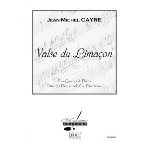 Cayre Valse Du Limacon 4 Flutes Score/Parts