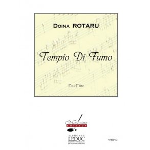 Rotaru Tempio Di Fumo Flute Solo Book