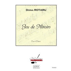 Rotaru Jeu De Miroirs 4 Flutes Score