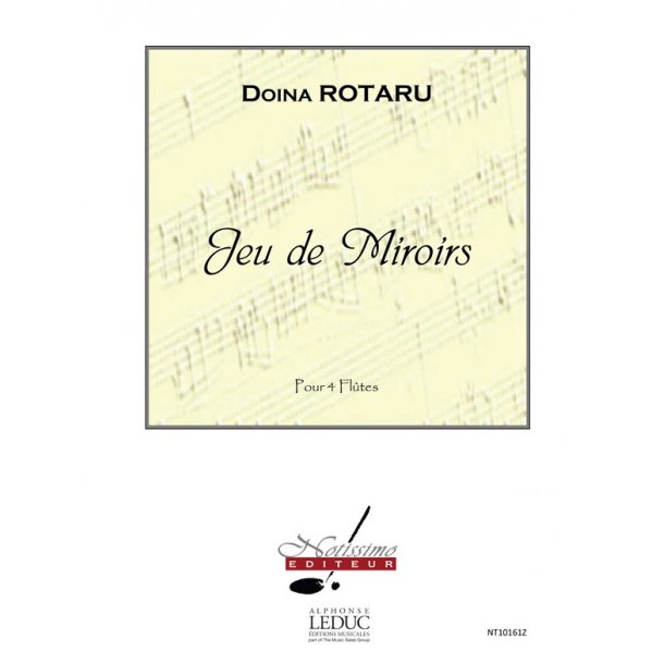 Rotaru Jeu De Miroirs 4 Flutes Score