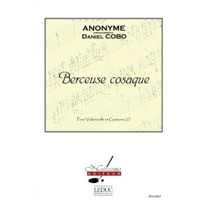 Cobo Berceuse Cosaque Cello & 2 Guitars Book