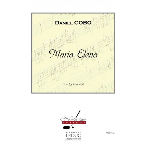Cobo Maria Elena Guitar Trio Book