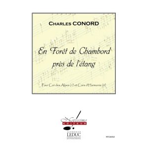 Conord En Foret De Chambord Pres De L'etang Horn Quartet Score/Parts