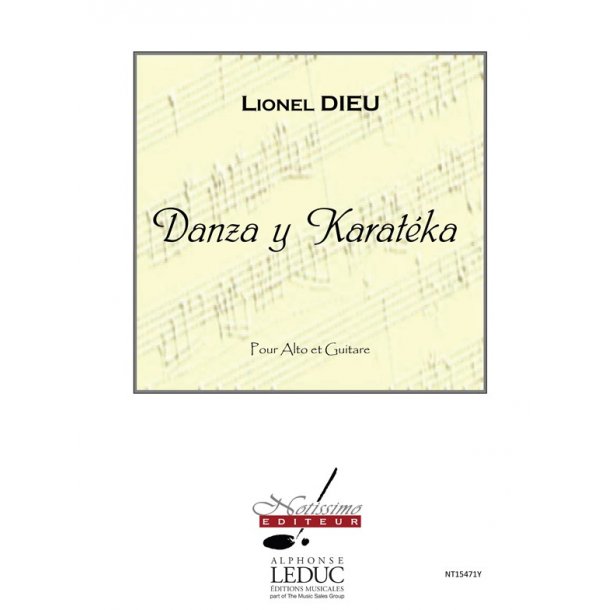Dieu Danza Y Karateka Viola & Guitar Book