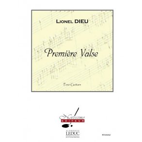 Dieu Premiere Valse Guitar Solo Book