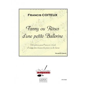 Coiteux Fanny Ou Reves D'une Petite Ballerine Volume 5 Piano Book