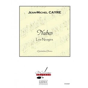 Cayre Nubes Les Nuages 5 Instruments Score/Parts
