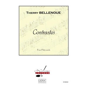 Bellenoue Contrastes Flute Solo Book