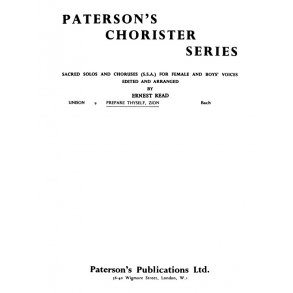 Bach Prepare Thyself, Zion Unison