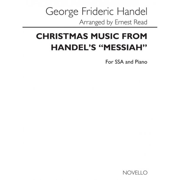G.F. Handel: And The Glory Of The Lord (SSA/Piano) Arr. Read