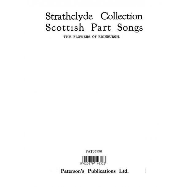 Finlay, K The Flowers Of Edinburgh Satb