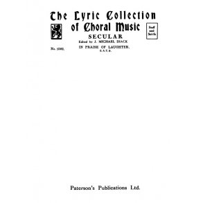 Handel In Praise Of Laughter Satb