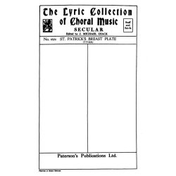 Vine, J St. Patrick's Breast Plate Ttbb