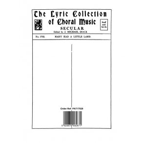 Diack Mary Had A Little Lamb Unison