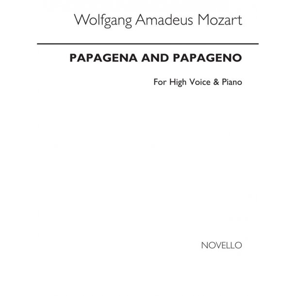 Mozart Papagena And Papageno Sa